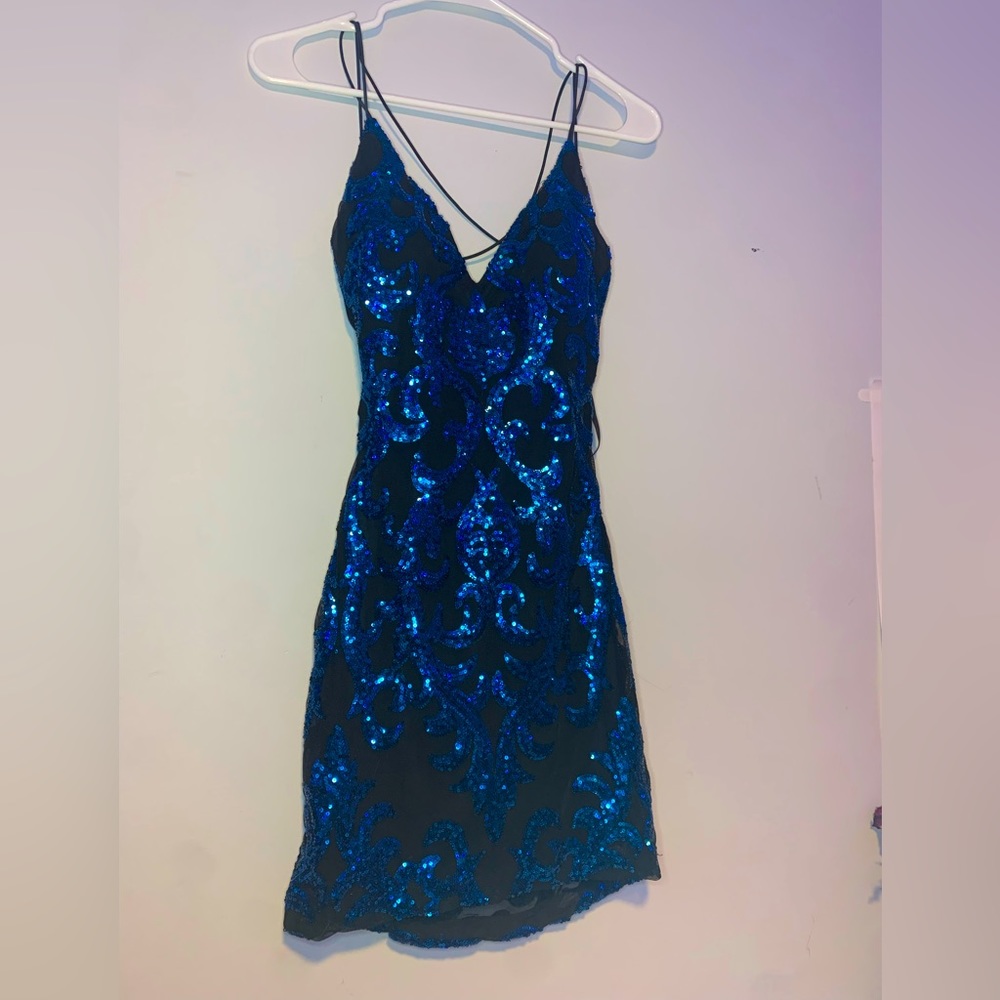 Windsor Monique Sequin Bodycon Mini Dress